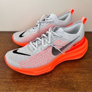 BRAND NEW Nike ZoomX Invincible Run Size 12 Platinum/Hyper Crimson DR2615-008